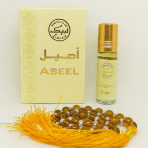 Aseel Attar 6ml Original Perfume Oil | Long Lasting | Free Tasbeeh Gift