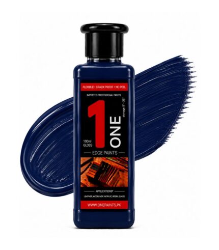 Navy Blue Edge Paint
