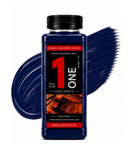 Navy Blue Edge Paint