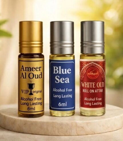 Ameer ul oud Attar blue sea white oud