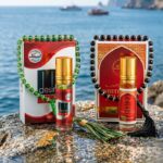 Pack Of 2 Desir Red White Boll of Attar