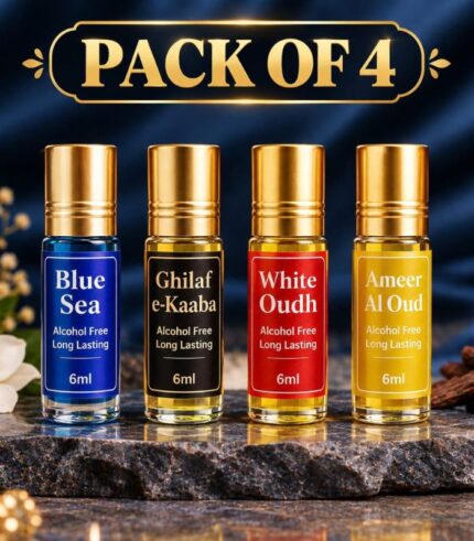 blue sea,ghilaf e kaba, white oud,ameer ul oud, Attar